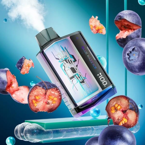 Den Ultimative Guide Til MOTI Beast Pro 10000 Puffs Vape - Blå Razz